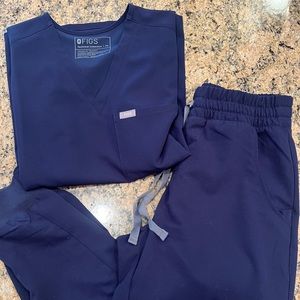 Navy Figs Scrubs
